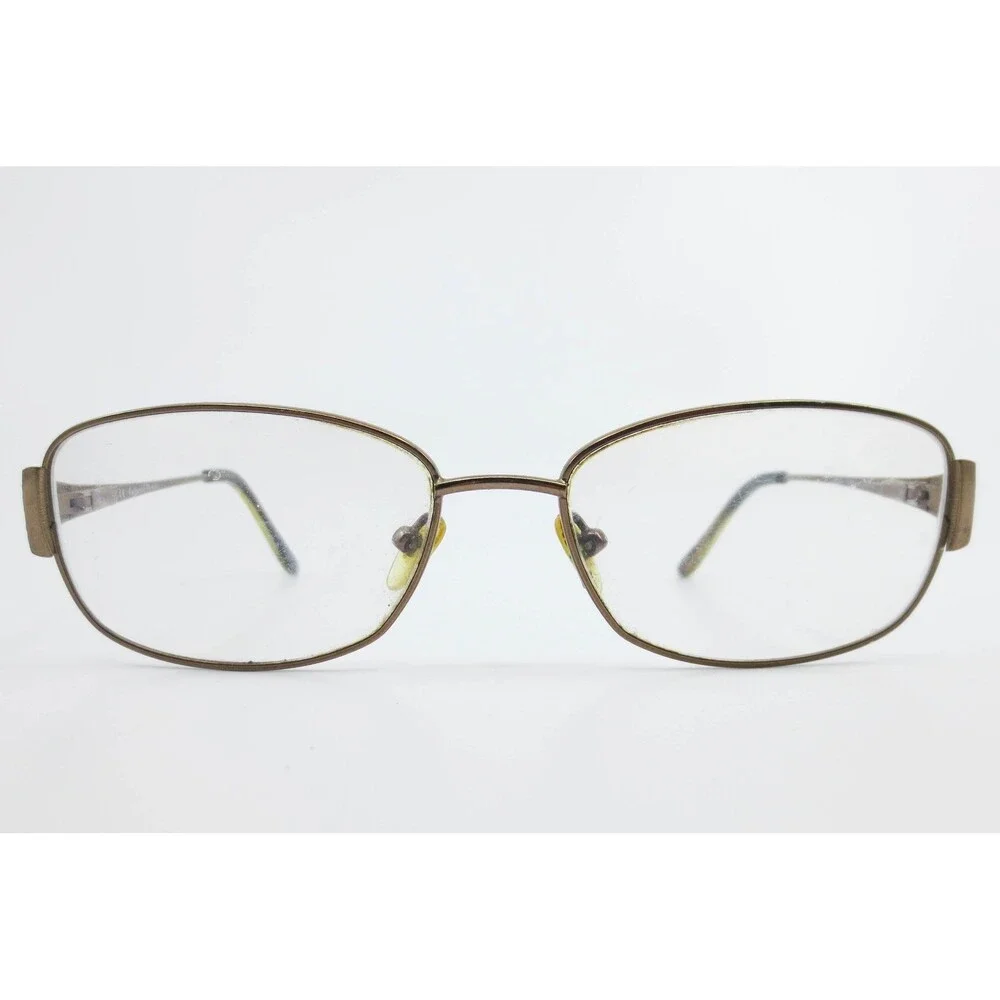 Catherine Deneuve CD-309 SBRN Satin Brown Oval Eyeglass Frames 54-16-135